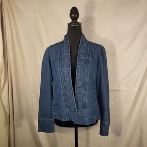 Live a Little Classic Blue Jean Jacket